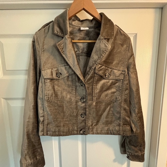 Cabi Tuesday Topper Crushed Velvet Shacked - Picture 1 of 5